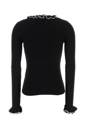 Black wool sweater VALENTINO GARAVANI (7B3KC65V9EW)