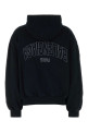 Black cotton sweatshirt BALENCIAGA (803264TSVU7)
