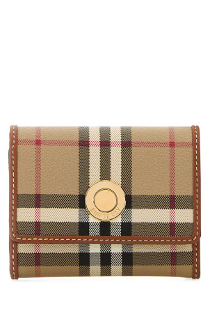Printed canvas small Check wallet BURBERRY (8109800)