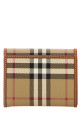 Printed canvas small Check wallet BURBERRY (8109800)