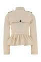Ivory cotton Isabella trench coat BURBERRY (8120786)