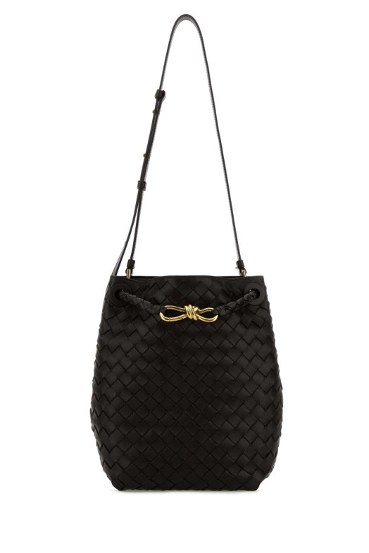 Dark brown leather small Andiamo bucket bag BOTTEGA VENETA (855759VCPP1)