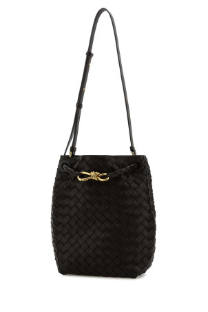 Dark brown leather small Andiamo bucket bag BOTTEGA VENETA (855759VCPP1)