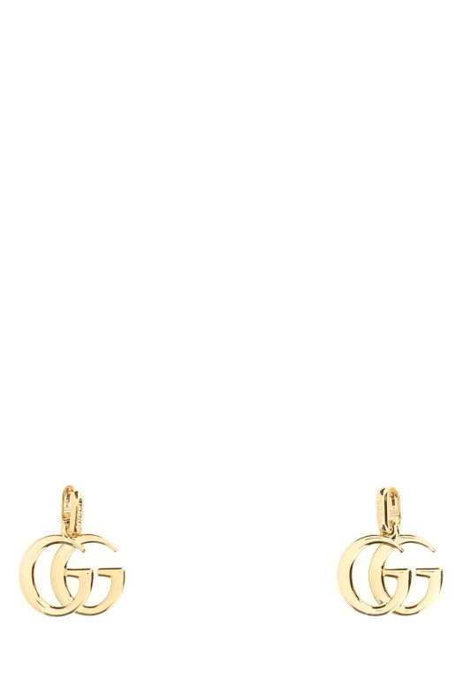 Gold metal mini GG Marmont earrings GUCCI (864803I4600)