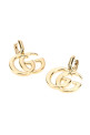 Gold metal mini GG Marmont earrings GUCCI (864803I4600)
