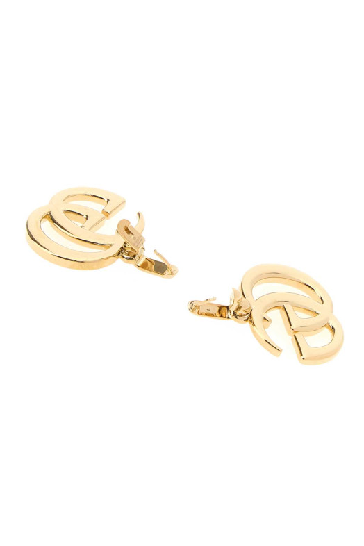 Gold metal mini GG Marmont earrings GUCCI (864803I4600)