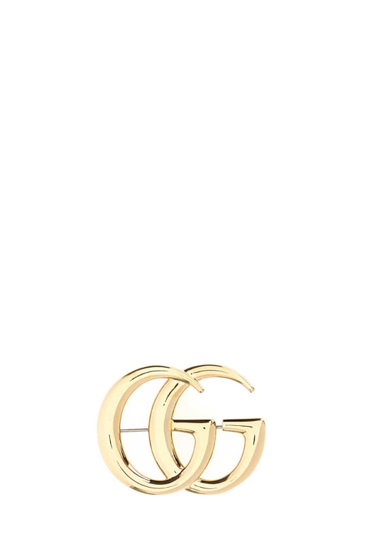 Gold metal GG Marmont brooche GUCCI (864950I4600)