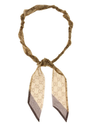 Printed silk foulard GUCCI (8653073GAQS)