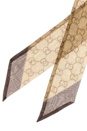 Printed silk foulard GUCCI (8653073GAQS)
