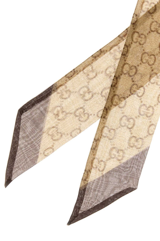 Printed silk foulard GUCCI (8653073GAQS)