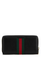 Black leather wallet GUCCI (867124AAGOQ)