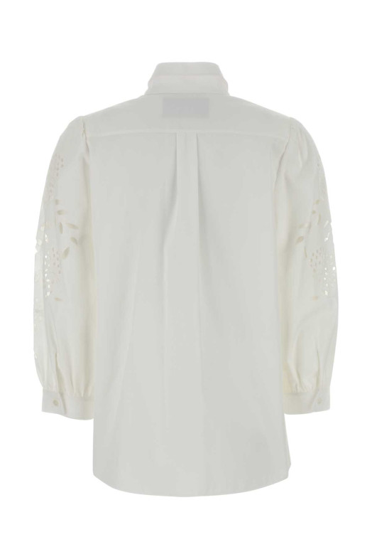 White poplin shirt VALENTINO GARAVANI (8B3AB8209VN)