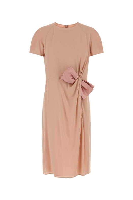 Pink crepe dress VALENTINO GARAVANI (8B3VAHT01MH)