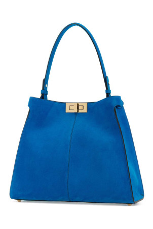 Turquoise suede medium Fendi Way handbag FENDI (8BN368AGXJ)