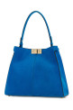 Turquoise suede medium Fendi Way handbag FENDI (8BN368AGXJ)