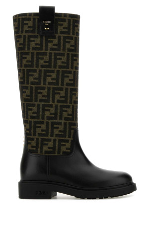 Embroidered jacquard Filo boots FENDI (8W8574AHGY)