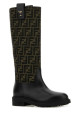 Embroidered jacquard Filo boots FENDI (8W8574AHGY)
