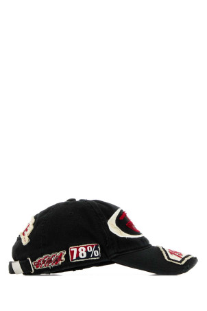 Black denim C-Braff baseball cap DIESEL (A151030QKAA)