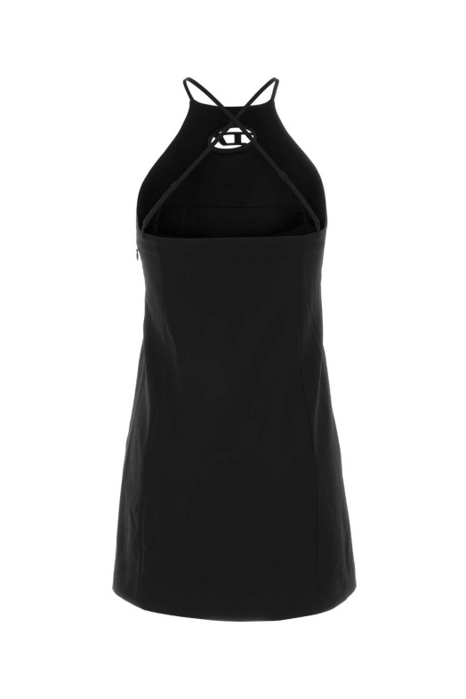 Black stretch twill mini dress DIESEL (A200990PHAL)