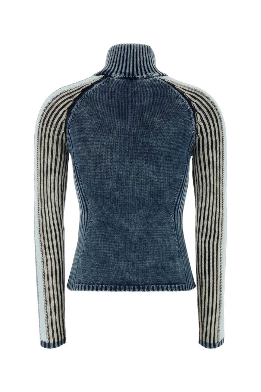 Denim blue cotton cardigan DIESEL (A208910WICF)