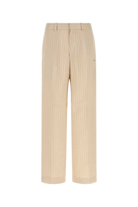 Embroidered jersey wide-leg pant White AMIRI (AMBMPA1043)