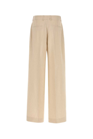 Embroidered jersey wide-leg pant White AMIRI (AMBMPA1043)