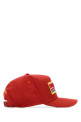 Red cotton baseball cap DSQUARED (BCM098305C00001)