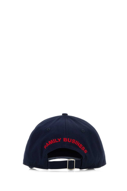 Midnight blue cotton baseball cap DSQUARED (BCM098905C00001)