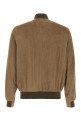 Cappuccino suede Carlos bomber jacket MOORER (CARLOSUR)