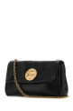 Black leather Heritage shoulder bag CHLOE (CH25AS584P75)