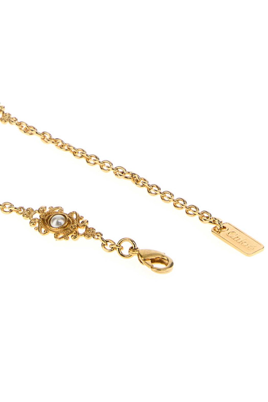 Gold metal ChÃ¢teau Treasures necklace CHLOE (CH25WJN33RSB)
