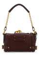 Brown leather small Paddington shoulder bag CHLOE (CH25WS803P75)