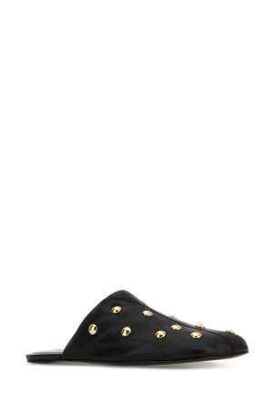 Black leather Rita slippers CHLOE (CH26S16SUR)