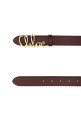 Brown leather belt CHLOE (CH26SBB14BLB)