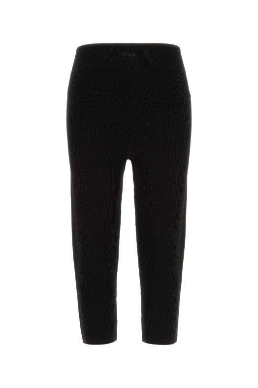 Black knit leggings CHLOE (CH26SMT01770)