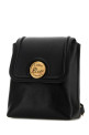 Black leather Horse Medal backpack CHLOE (CH26SP581O37)