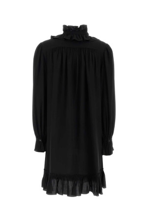 Black crepe mini dress CHLOE (CH26SRO10005)