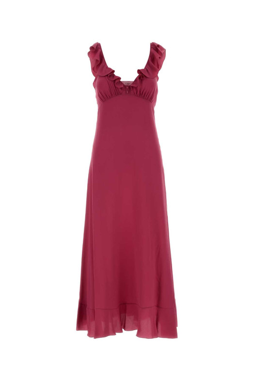 Tyrian purple crepe dress CHLOE (CH26SRO69005)