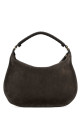 Charcoal suede Marcie shoulder bag CHLOE (CH26SS881P37)