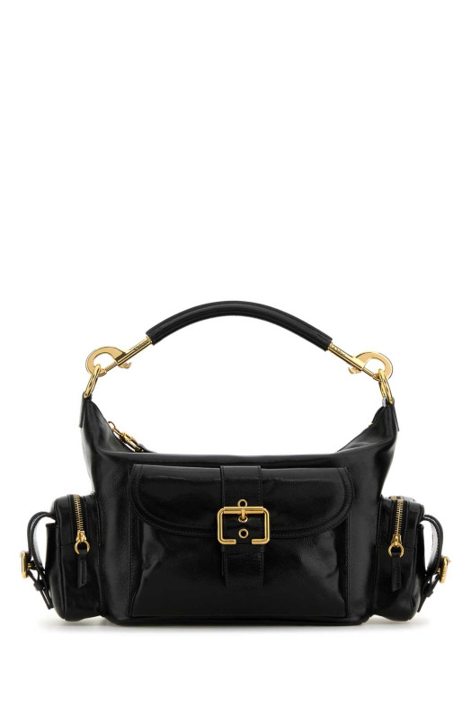 Black leather Camera Bag handbag CHLOE (CHC24AS533N83)