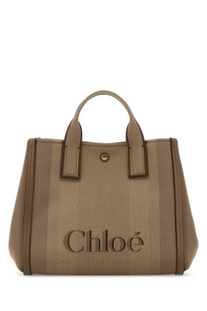 Cappuccino canvas ChloÃ© Carry shopping bag CHLOE (CHC25SS910O65)