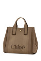 Cappuccino canvas ChloÃ© Carry shopping bag CHLOE (CHC25SS910O65)