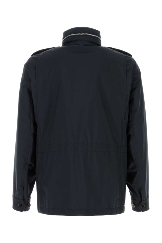 Midnight blue polyester Denver jacket Blue MOORER (DENVERSTP)