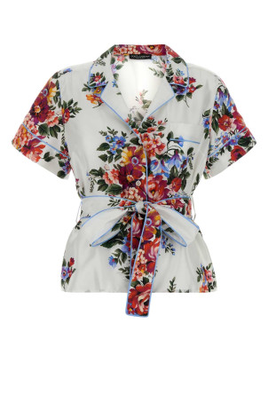 Printed twill shirt DOLCE & GABBANA (F5S23TIS11I)