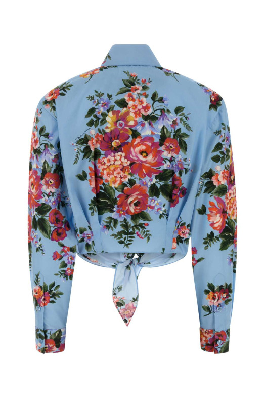 Printed cotton shirt DOLCE & GABBANA (F5T76THS5UU)