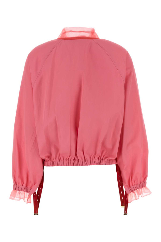 Fluo pink viscose blend jacket FENDI (FJ7711AW9B)