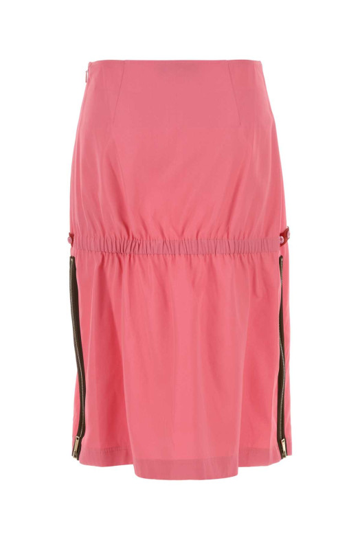 Fluo pink viscose blend skirt FENDI (FQ7723AW9B)