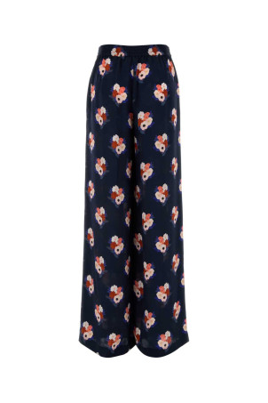 Printed silk wide-leg pant FENDI (FR6494AW9H)