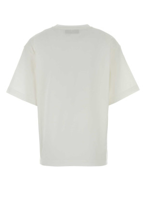 White cotton t-shirt FENDI (FS9776AOUH)