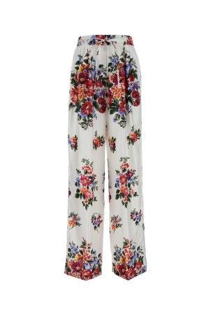 Printed twill wide-leg pant DOLCE & GABBANA (FTDBNTIS11I)